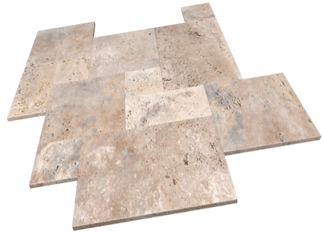 Rustic Light Mix Travertine